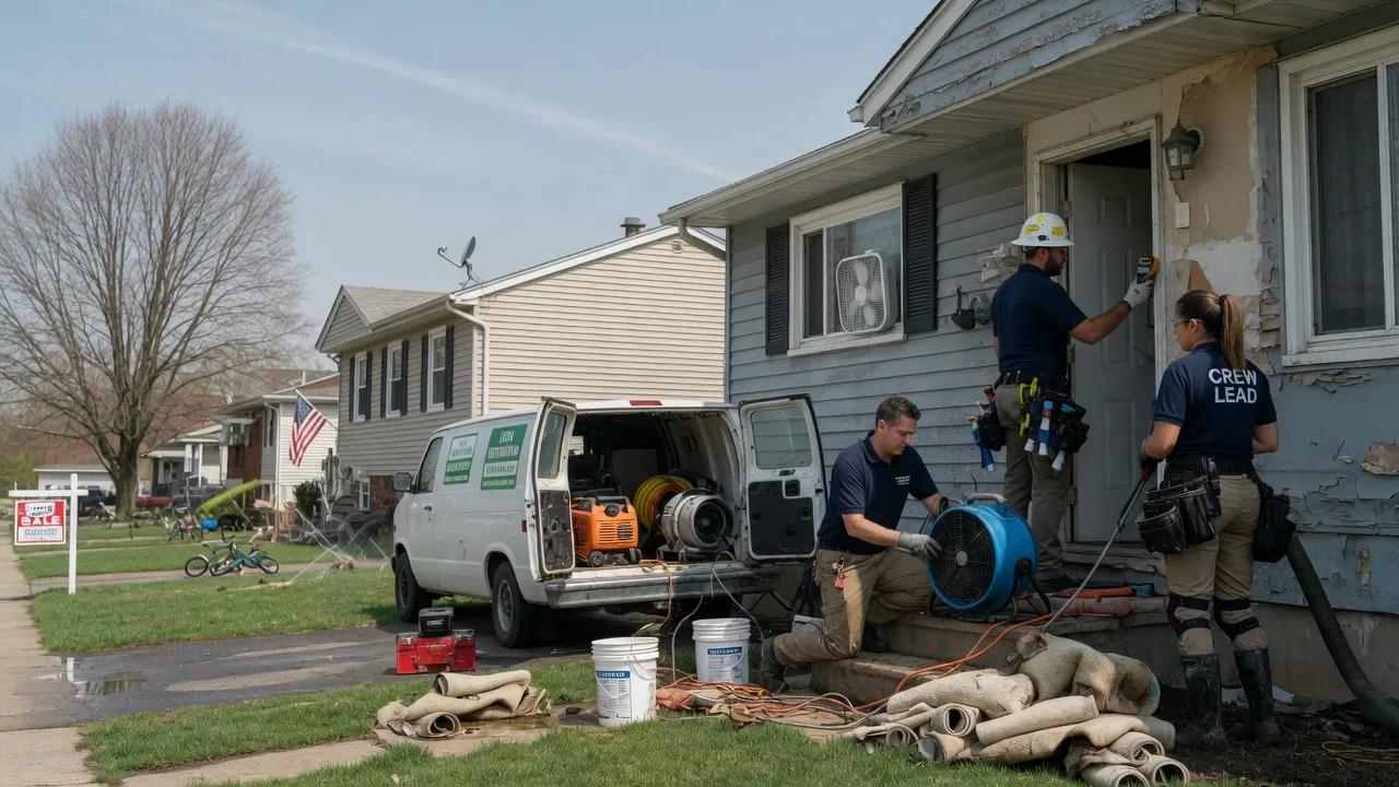 Flood Cleanup in Davis City, IA near me